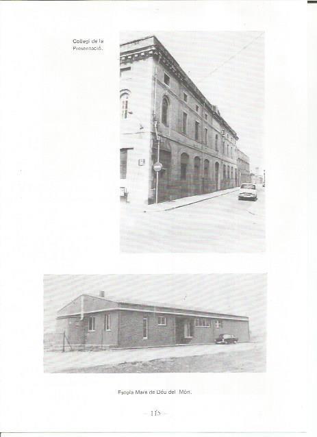 LAMINA 27101: Colegio de la Presentacion y Escuela Mare de Deu del Mon
