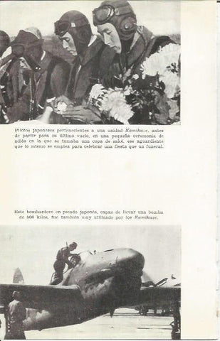 LAMINA 27066: Pilotos kamikaze y bombardero en picado de Japon