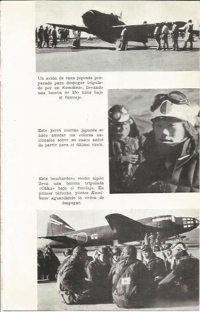 LAMINA 27070: Avion de caza de Japon, marino japones y bombardero