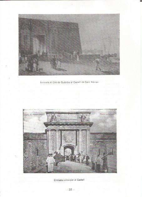 LAMINA 27078: Entrada al Cuerpo de Guardia del Castillo de Sant Ferran