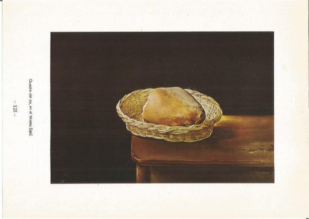 LAMINA 27104: Cuadro del pan, por Salvador Dali