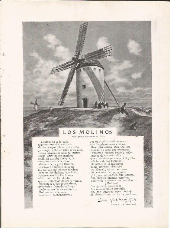 LAMINA 27132: Los molinos, por Juan Gutierrez Gili