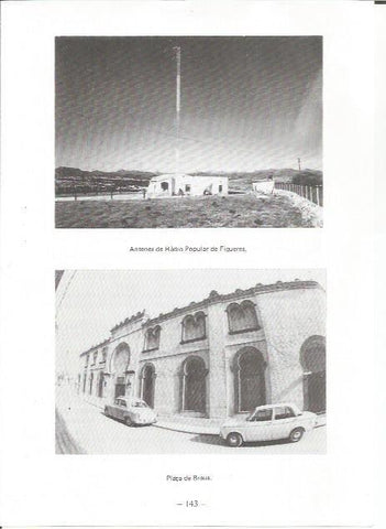 LAMINA 27108: Antenas de Radio Popular de Figueras y Plaza de Toros
