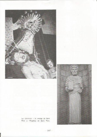 LAMINA 27115: La Dolorosa y Sant Pere