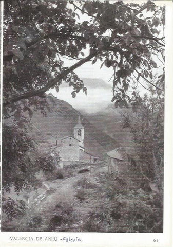 LAMINA 27017: Iglesia de Valencia de Aneu