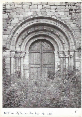 LAMINA 27019: Portico de la iglesia de San Joan de Isil