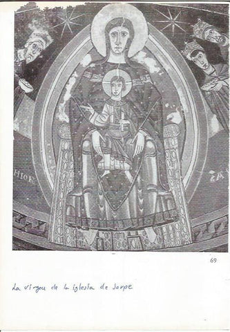 LAMINA 27020: Virgen de la iglesia de Sorpe