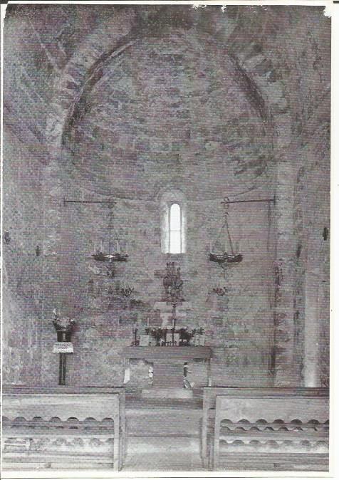 LAMINA 26987: Interior iglesia de Palera