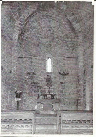 LAMINA 26987: Interior iglesia de Palera