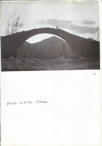 LAMINA 26990: Puente en el rio Llierca