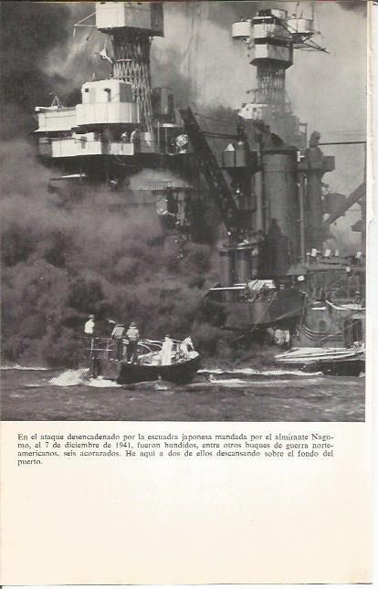 LAMINA 27047: Ataque del Almirante Nagumo en 1941