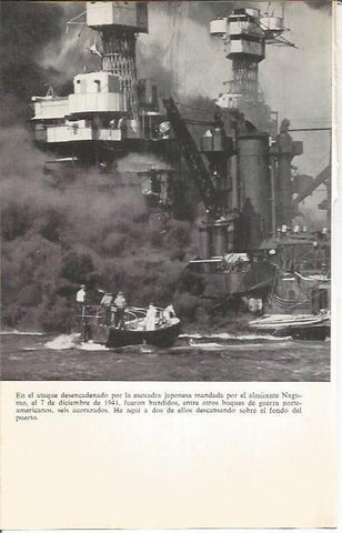 LAMINA 27047: Ataque del Almirante Nagumo en 1941