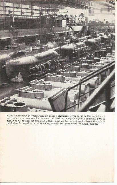 LAMINA 27054: Taller de submarinos en Alemania