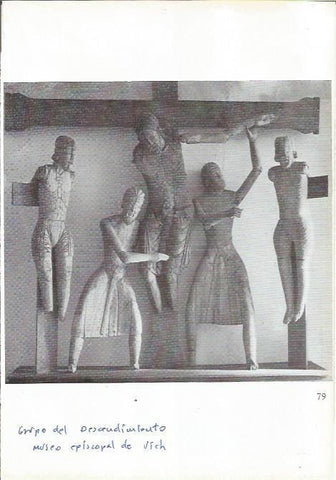 LAMINA 27026: Grupo del Descendimiento en el Museo de Vic