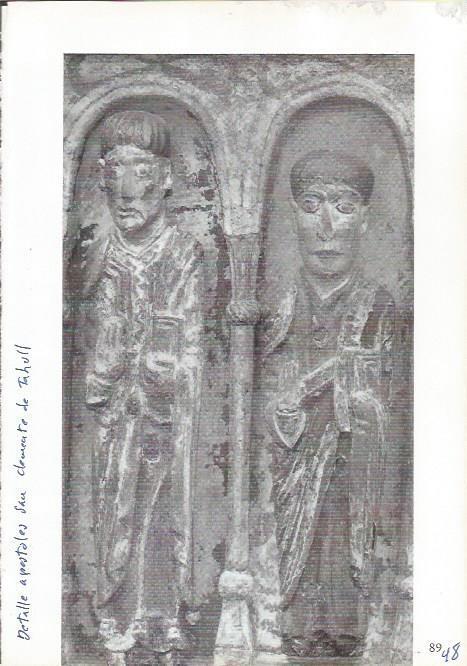 LAMINA 27031: Apostoloes de la iglesia de Sant Climent de Taull
