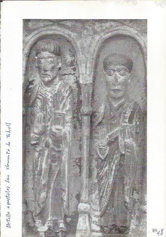 LAMINA 27031: Apostoloes de la iglesia de Sant Climent de Taull