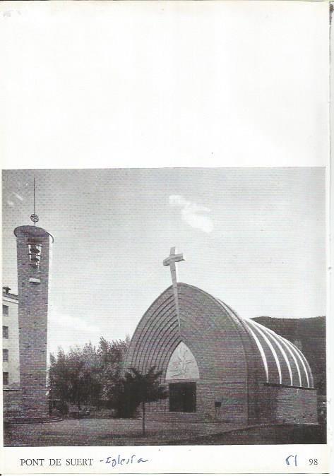 LAMINA 27035: Iglesia de Pont de Suert
