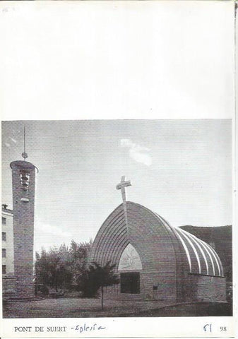 LAMINA 27035: Iglesia de Pont de Suert