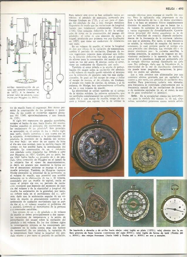 LAMINA MONITOR 01088:Relojes de bolsillo