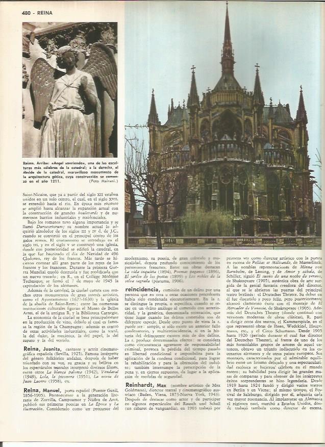 LAMINA MONITOR 01084: Catedral de Reims