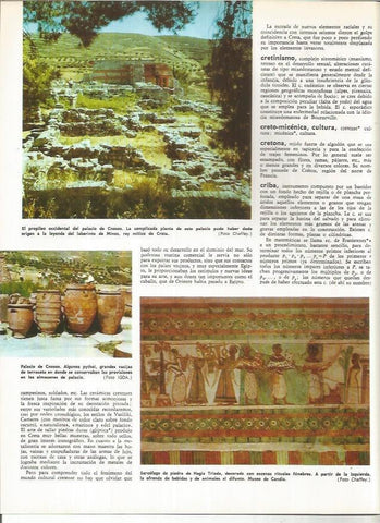 LAMINA MONITOR 01119: Palacio de Knossos, Grecia