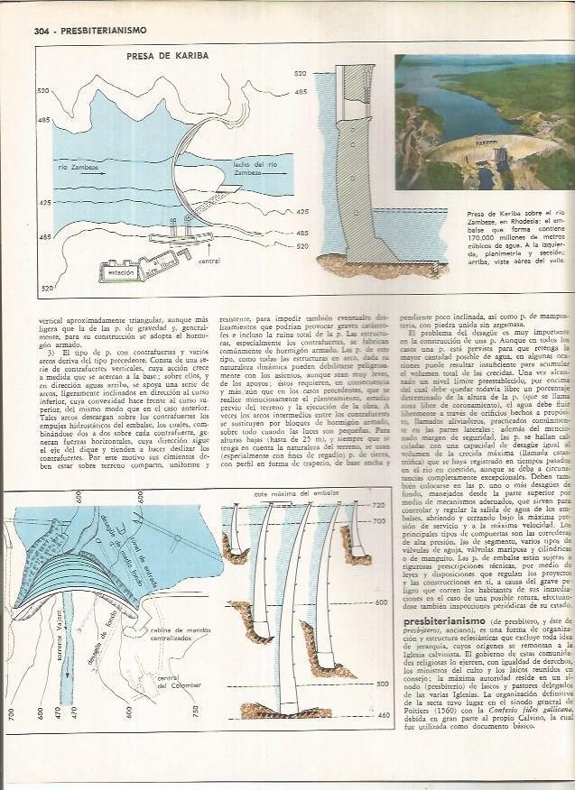 LAMINA MONITOR 01058: Presa de Kariba, Rhodesia