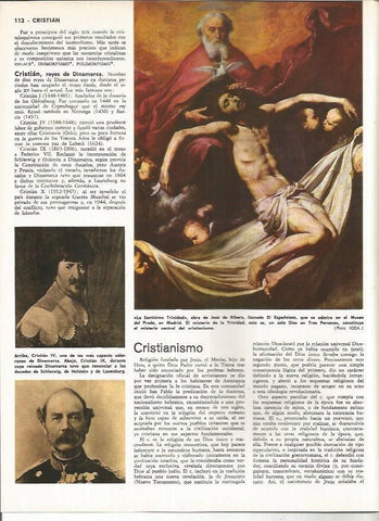LAMINA MONITOR 01122: La Santisima Trinidad, por Jose de Ribera