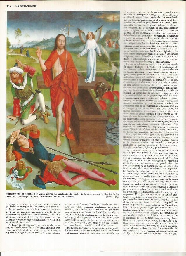 LAMINA MONITOR 01123: Resurreccion de Cristo, por Dieric Bourgs