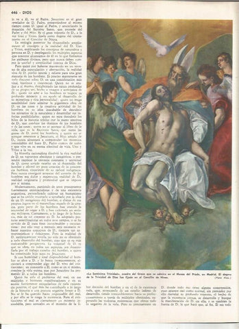 LAMINA MONITOR 01179: La Santisima Trinidad, por El Greco