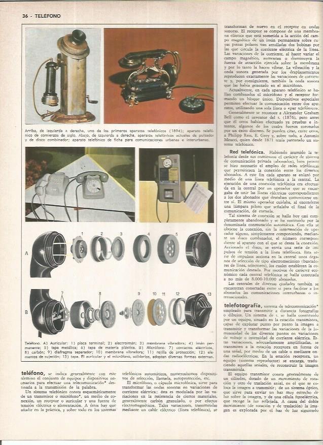 LAMINA MONITOR 01192: Tipos de telefono