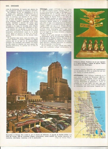 LAMINA MONITOR 01139: Rascacielos en Chicago