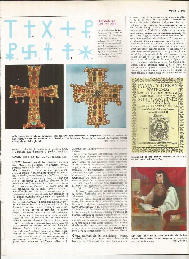 LAMINA MONITOR 01126: Formas de las cruces
