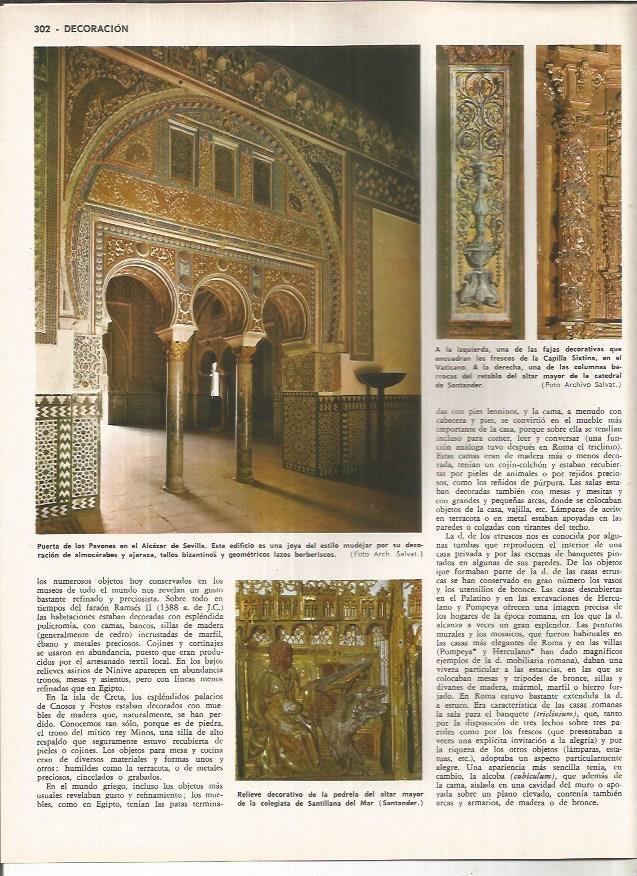 LAMINA MONITOR 01157: Puerta de los Pavones en el Alcazar de Sevilla