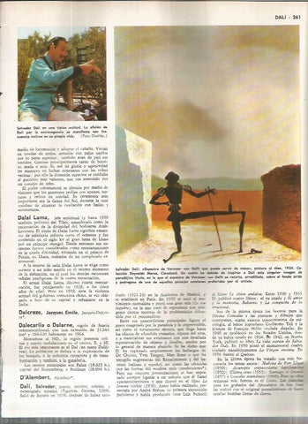 LAMINA MONITOR 01147: Espectro de Vermeer van Delft, por Dali