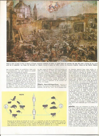 LAMINA MONITOR 01038: La piazza del Mercatello en Napoles durante la peste de 1656, por Gargiulo