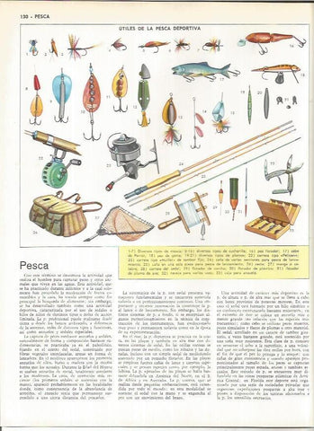 LAMINA MONITOR 01036: Utiles de pesca deportiva