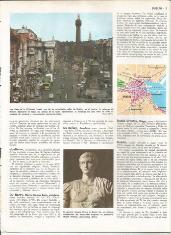LAMINA MONITOR 0941: Calle O'Conell de Dublin