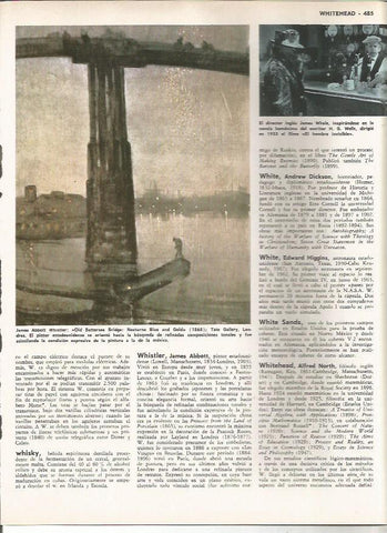 LAMINA MONITOR 0932: Old Battersea Bridge, por James Abbott