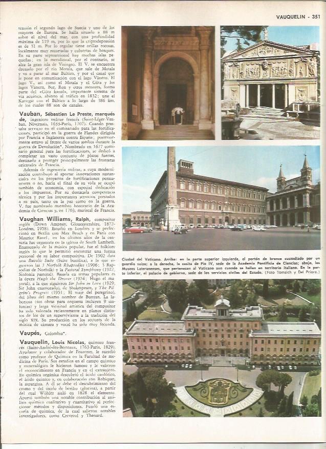 LAMINA MONITOR 0907: Vistas de Ciudad del Vaticano