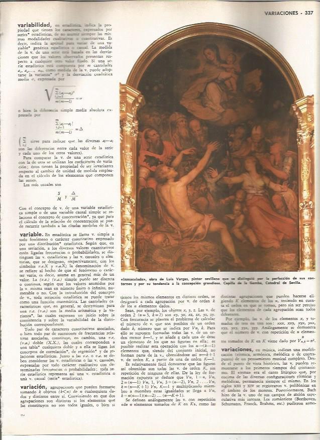 LAMINA MONITOR 0900: Inmaculada, por Luis Vargas