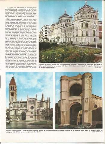 LAMINA MONITOR 0894: Edificios de Valladolid
