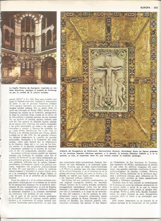 LAMINA MONITOR 0996: Cubierta del Evangelario de Echternach