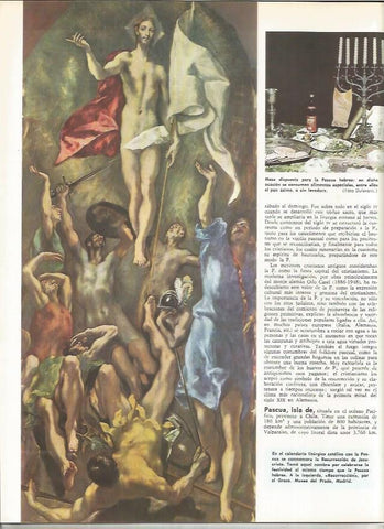 LAMINA MONITOR 01021: Resurreccion, por El Greco