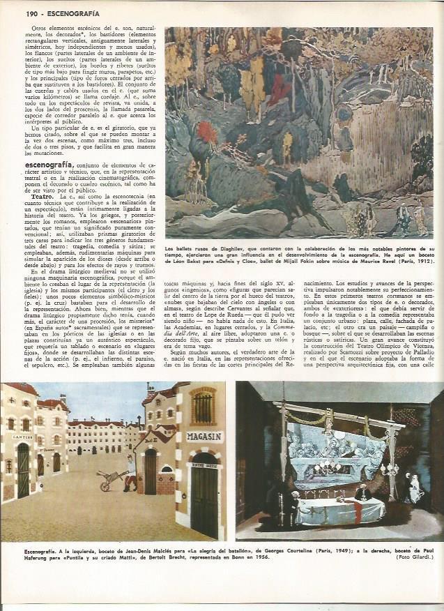 LAMINA MONITOR 0970: Escenografia