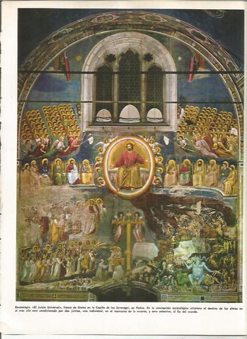 LAMINA MONITOR 0969: El Juicio Universal, por Giotto