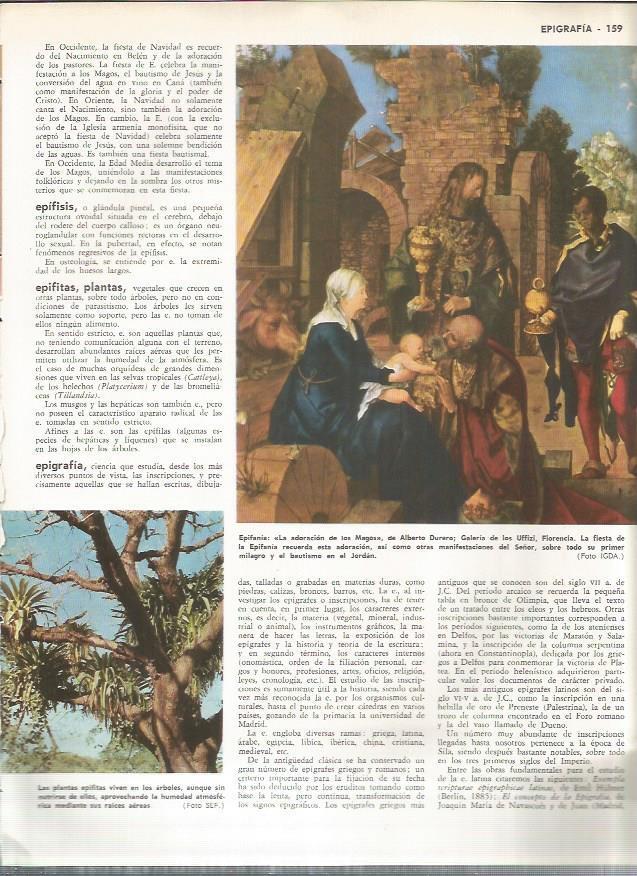 LAMINA MONITOR 0964: La Adoracion de los Magos, por A. Durero