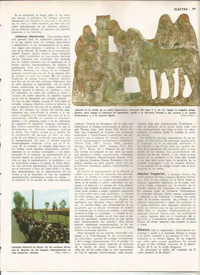 LAMINA MONITOR 0956: Terracota griega de Electra con Agamenon