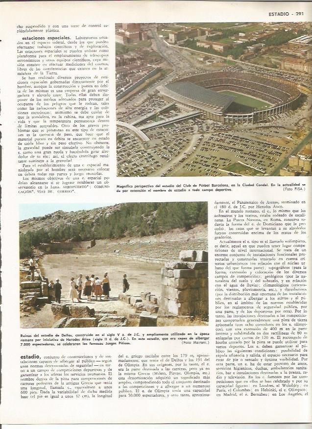 LAMINA MONITOR 0984: Vista aerea del estadio del FC Barcelona