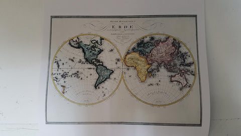 Calendario / Kalender / Calendrier / Calendar: 2011 : Cartography (mapas cartograficos) - lamina 02