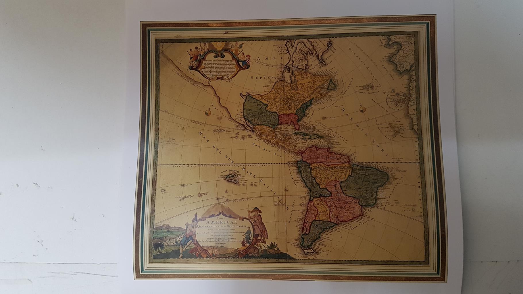 Calendario / Kalender / Calendrier / Calendar: 2011 : Cartography (mapas cartograficos) - lamina 05